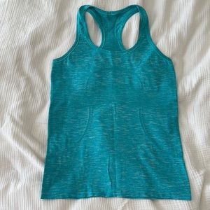 swiftly tech racer back silverescent tank